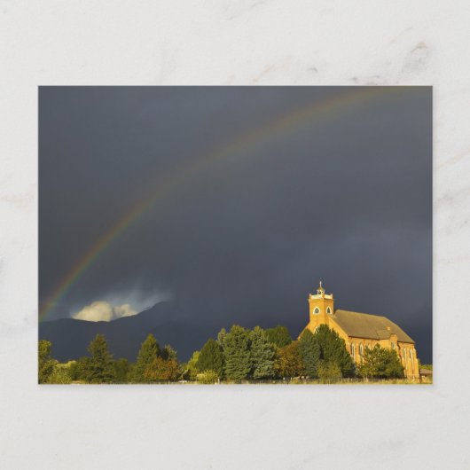 Historische St. Ignatius-Mission in St. Ignatius, Postkarte (Vorderseite)