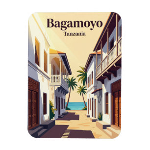 Historische Stadt Bagamoyo Tansania Magnet
