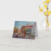 Historische Stadt Karte (Gelbe Blume)