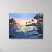 Historische Stadt Lahaina Canvas Print Leinwanddruck (Vorderseite)