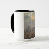 Historische Stadt New York (von Glenn Cooper Hensh Tasse (Vorderseite Links)