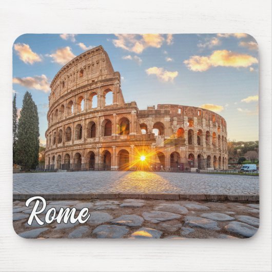 Historische Stadt Rom, Italien Mousepad (Vorne)
