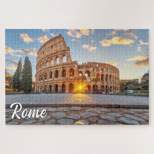 Historische Stadt Rom, Italien Puzzle (Horizontal)