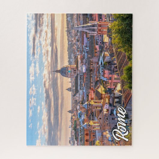 Historische Stadt Rom, Italien Puzzle (Vertikal)