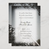 Historische Steinkirche Mackinac Einladung (Vorne/Hinten)