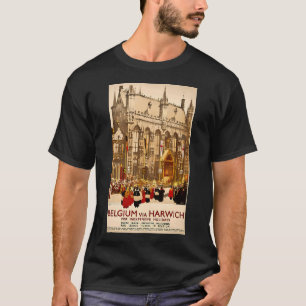 Historische Straßenbahn Lissabon Portugal T-Shirt