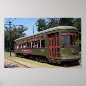Historische Straßenbahn Poster (Vorne)