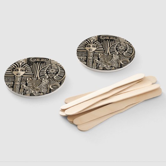 Historische Symbole Tattoo-Style Fächer (Non-assembled)