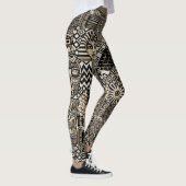 Historische Symbole Tattoo-Style Leggings (Rechts)