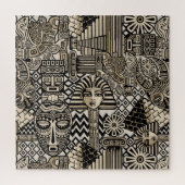 Historische Symbole Tattoo-Style Puzzle (Vertikal)