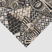 Historische Symbole Tattoo-Style Seidenpapier (Detail)