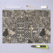 Historische Symbole Tattoo-Style Seidenpapier (Handwerk)