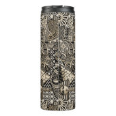 Historische Symbole Tattoo-Style Thermosbecher (Rückseite)