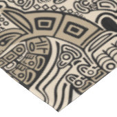 Historische Symbole Tattoo-Style Tischdecke (Schrägansicht)