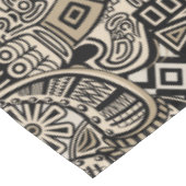 Historische Symbole Tattoo-Style Tischdecke (Schrägansicht)