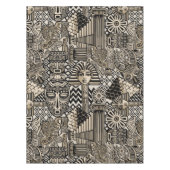 Historische Symbole Tattoo-Style Tischdecke (Vorderseite)