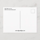 Historische Tage Hütten Postkarte (Rückseite)