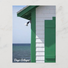 Historische Tage Hütten Postkarte