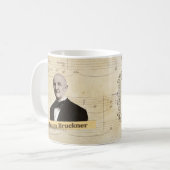 Historische Tasse Anton Bruckner (Vorderseite Links)