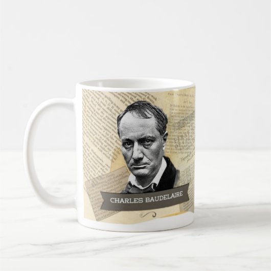 Historische Tasse Charles Baudelaire (Links)