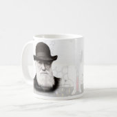 Historische Tasse Charles Darwin (Vorderseite Links)
