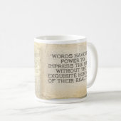 Historische Tasse Edgar Allan Poe (VorderseiteRechts)