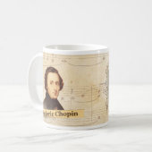 Historische Tasse Frederic Chopin (Vorderseite Links)