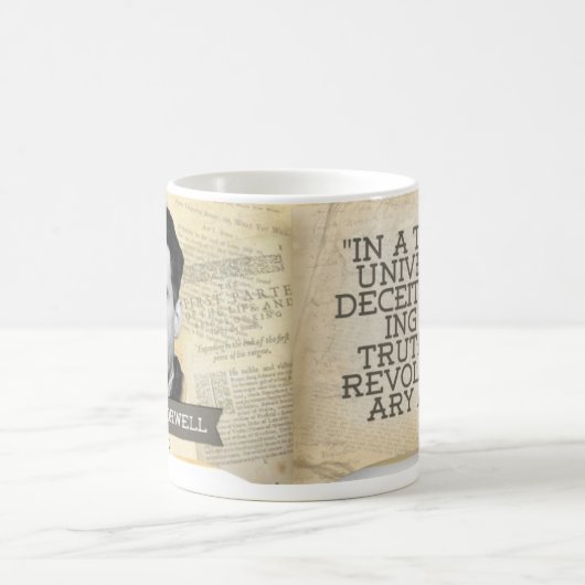Historische Tasse Georges Orwell (Mittel)