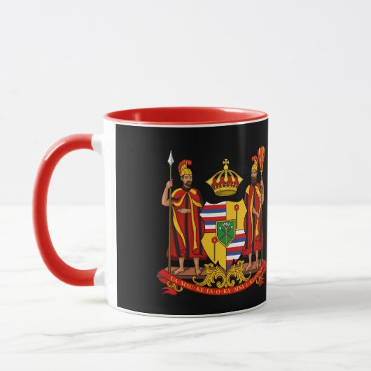 Historische Tasse Hawaiis Kingdomi (Links)