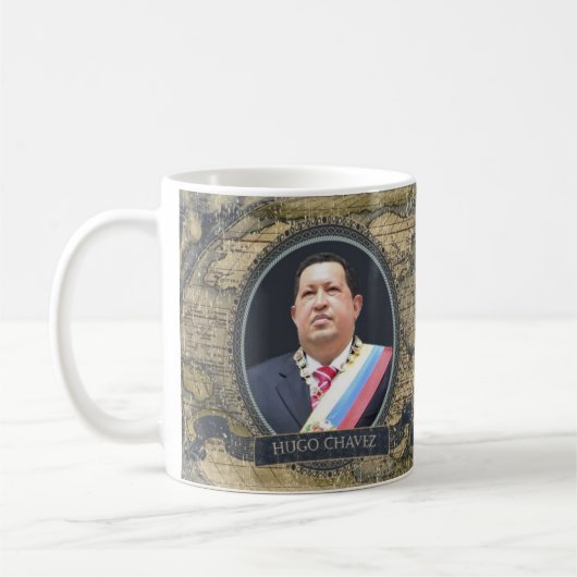 Historische Tasse Hugo Chavez (Links)