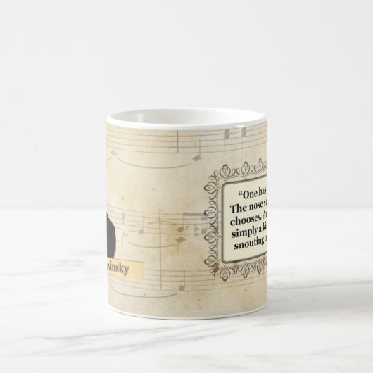 Historische Tasse Igor Stravinsky (Mittel)
