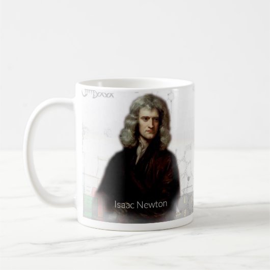 Historische Tasse Isaac Newton (Links)