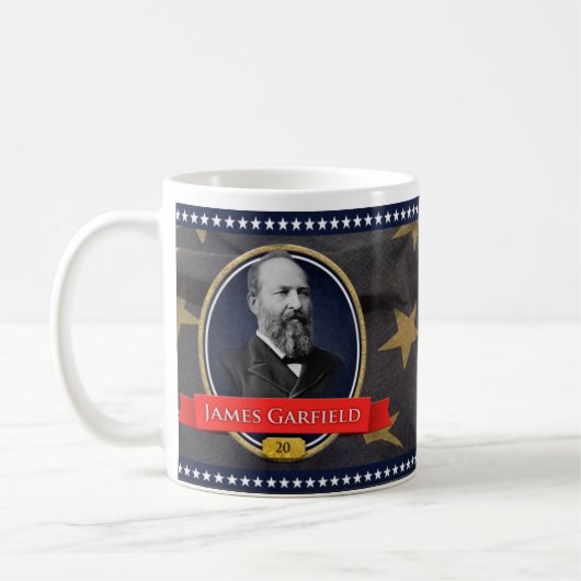 Historische Tasse James Garfield (Links)