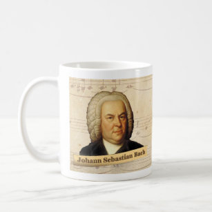 Historische Tasse Johann Sebastian Bach