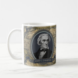 Historische Tasse Johns C Calhoun