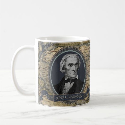 Historische Tasse Johns C Calhoun (Links)