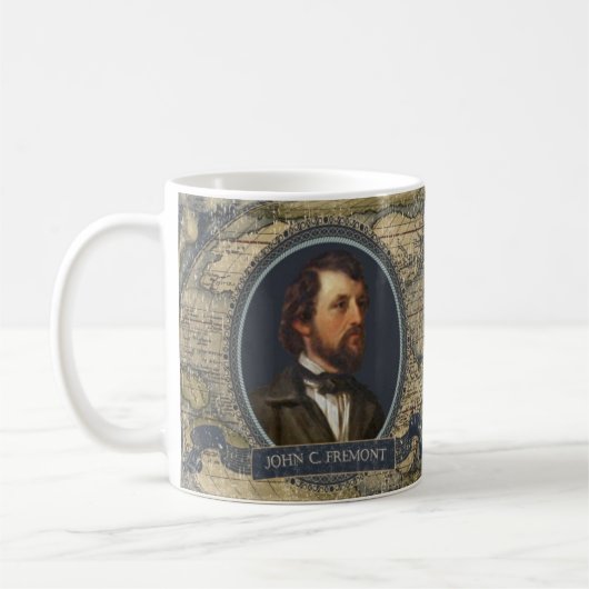 Historische Tasse Johns C Fremont (Links)