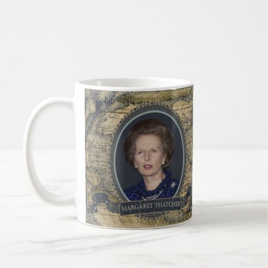 Historische Tasse Margaret Thatcher (Links)