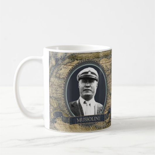 Historische Tasse Mussolini (Links)