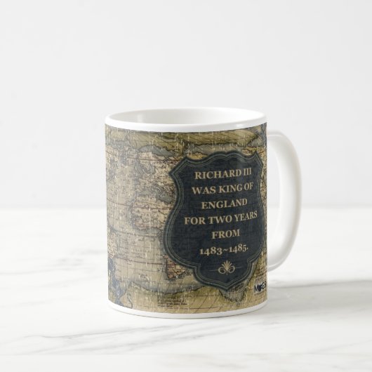 Historische Tasse Richard III (VorderseiteRechts)