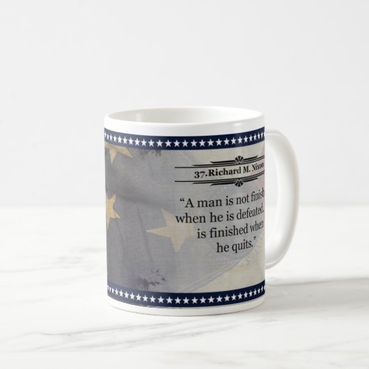 Historische Tasse Richard M. Nixon (VorderseiteRechts)