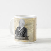 Historische Tasse Robert Frost (Vorderseite Links)