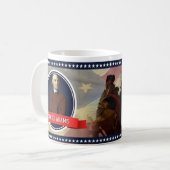 Historische Tasse Samuel Adams (Vorderseite Links)