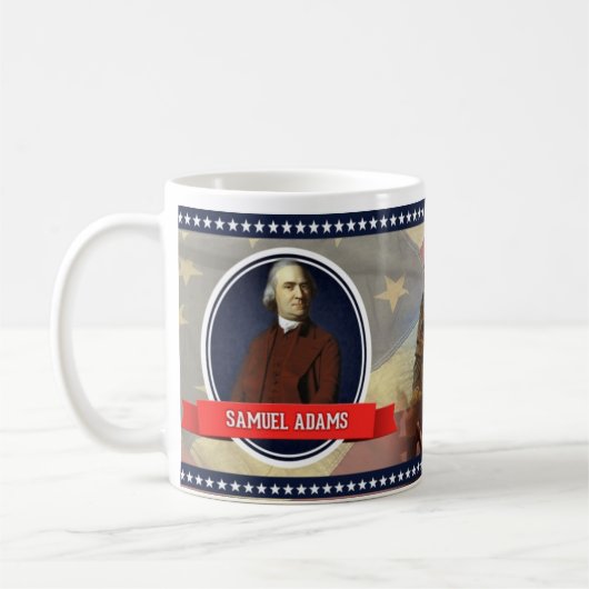 Historische Tasse Samuel Adams (Links)