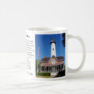 Historische Tasse St. Simons Lighthouse