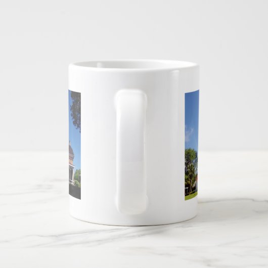 Historische Tasse St. Simons Lighthouse (Rückseite)