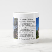 Historische Tasse St. Simons Lighthouse (Vorderseite)