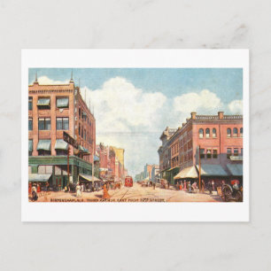 Historische Third Avenue in Birmingham, Alabama Postkarte