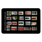 Historische Türe von St. Augustine, Florida Magnet (Horizontal)