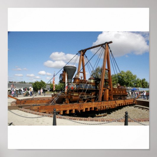 Historische Turntable Poster (Vorne)